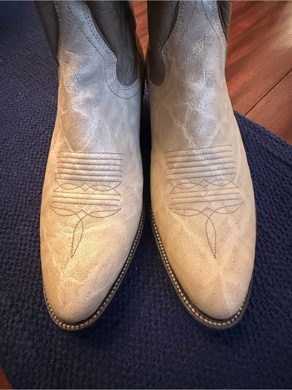 Vintage Panhandle Slim Elephant Cowboy Boots - men’s size 8.5D - Picture 7 of 14